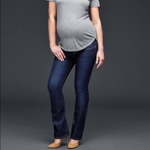 Gap Sexy Boot Maternity Jeans